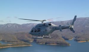 A Royal Australian Navy, Bell 429 Helicopter